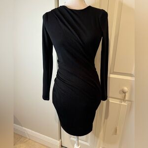 Banana Republic Holiday LBD Ruched Dress